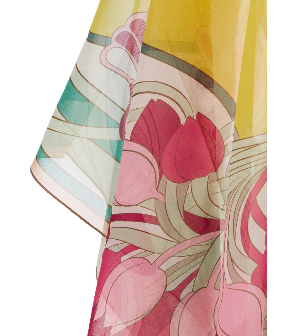 LA DOUBLEJ Мульти шелковая туника, фото 3