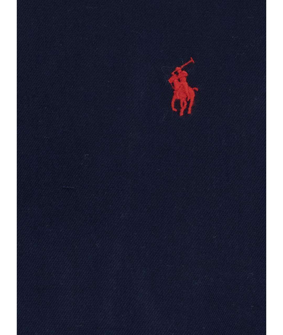 POLO RALPH LAUREN Синяя хлопковая куртка, фото 3