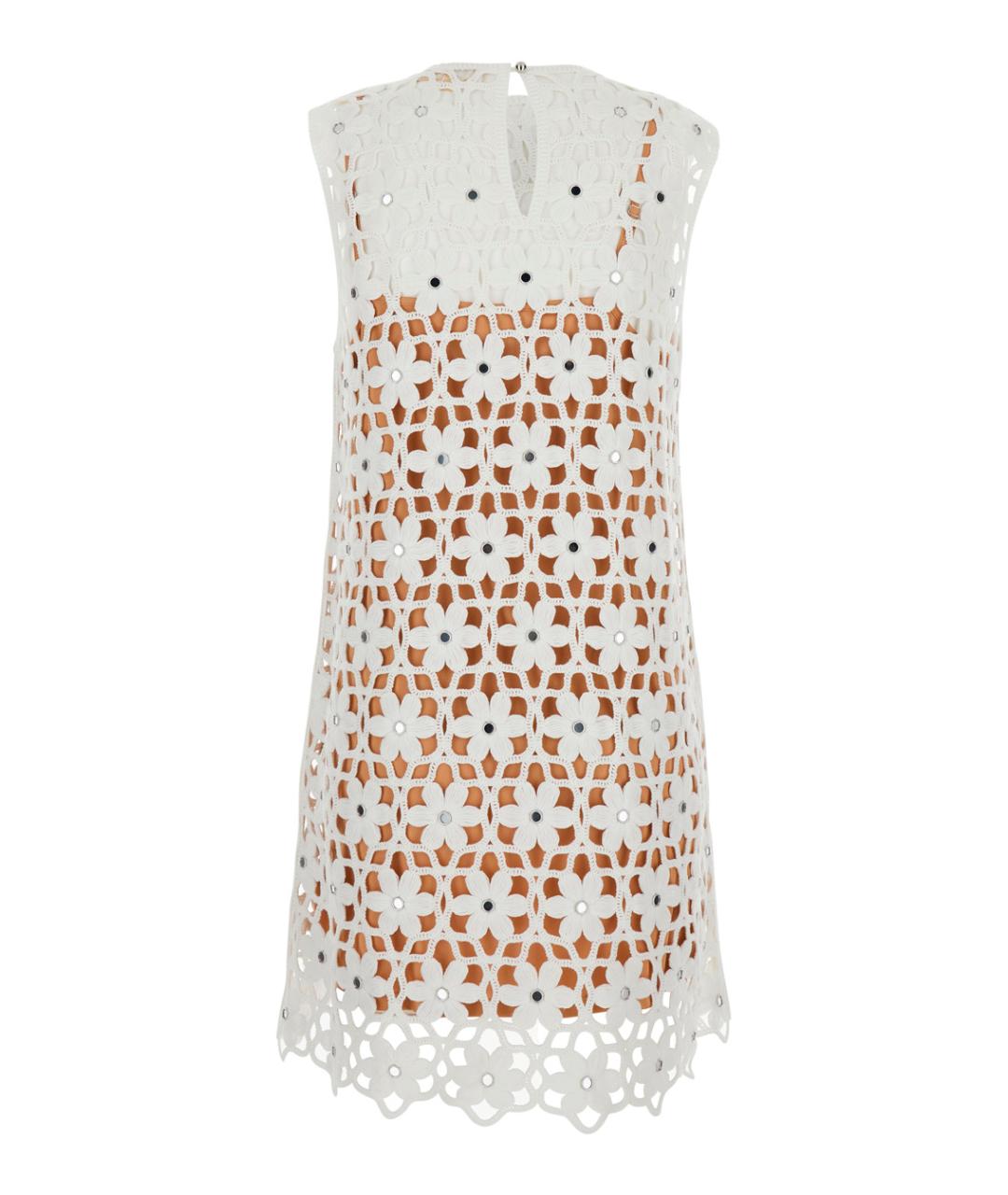 MICHAEL MICHAEL KORS Белое полиэстеровое повседневное платье, фото 2