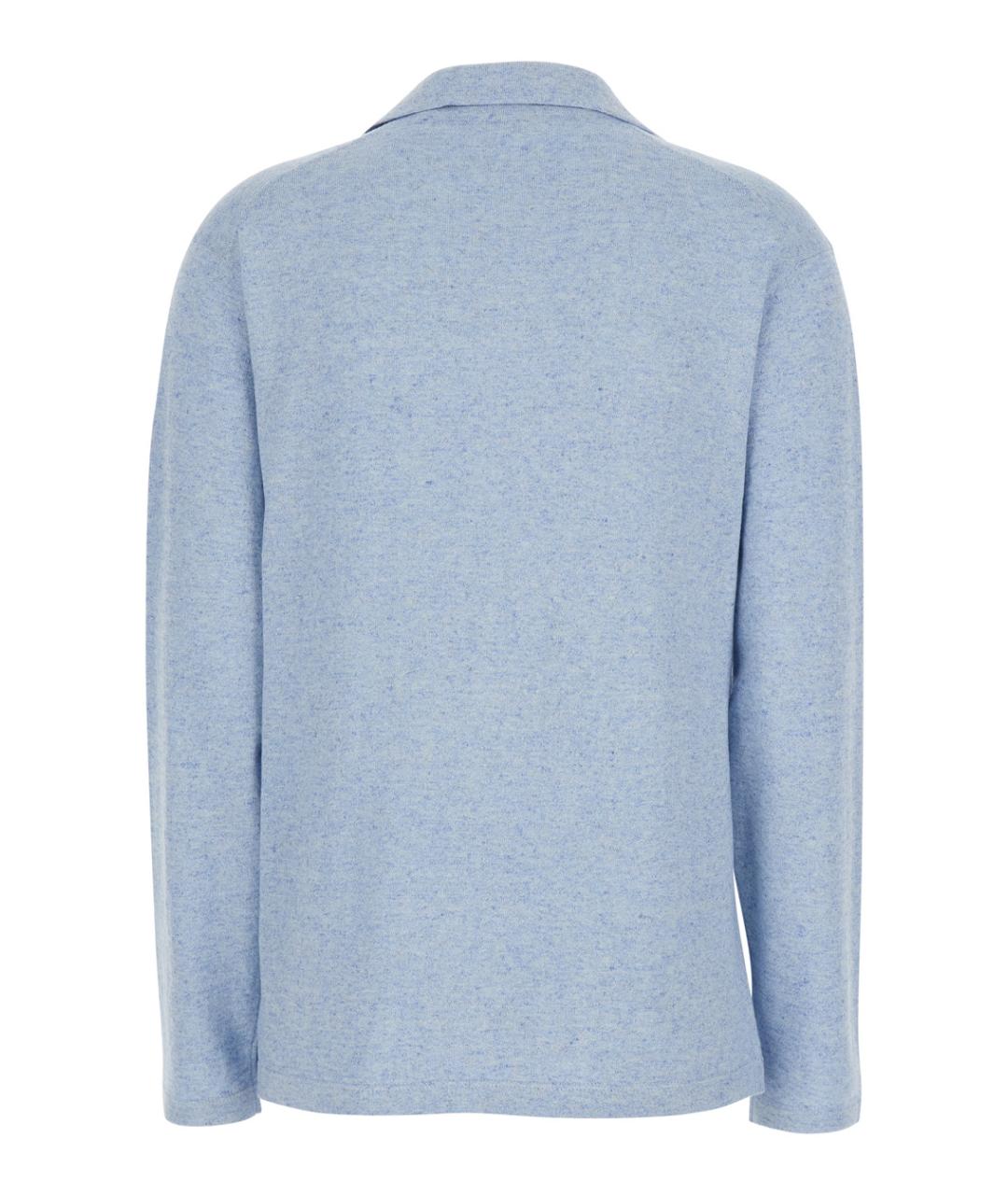 THE ROW Голубой хлопковый джемпер / свитер, фото 2