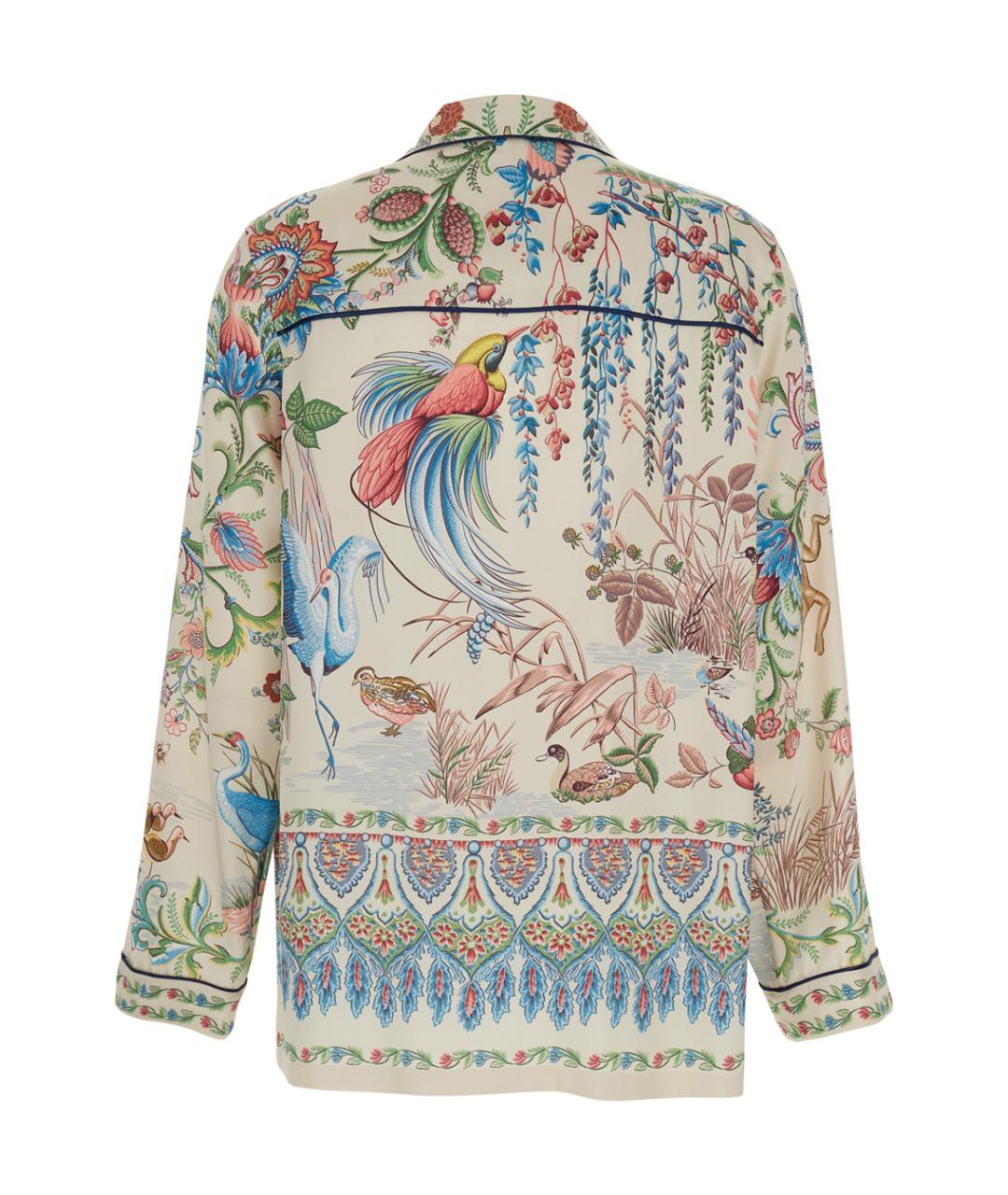 ETRO Мульти полиэстеровая рубашка, фото 2