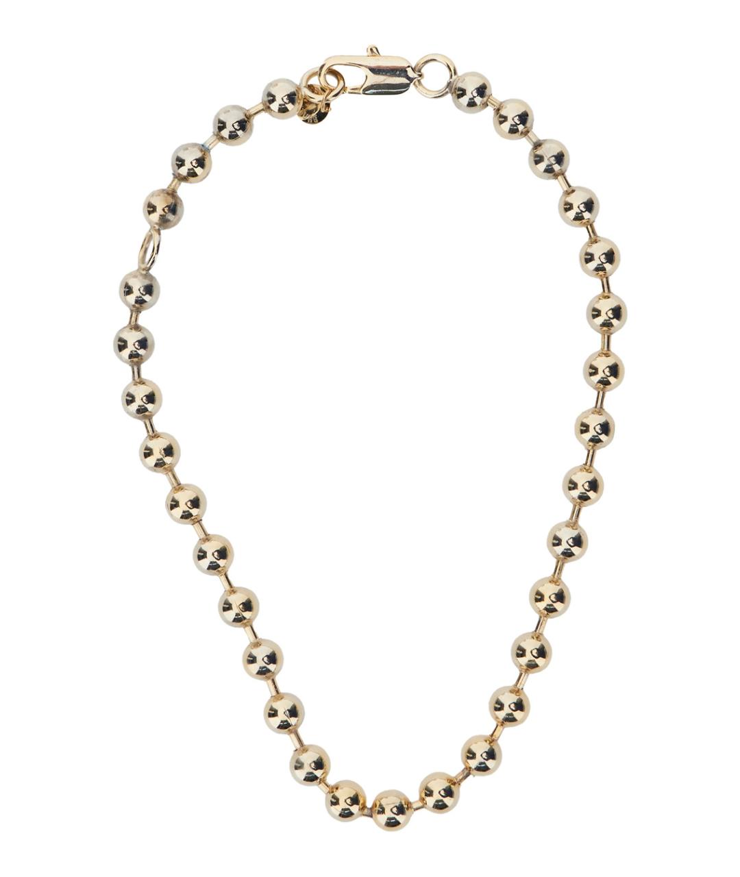 SEMICOUTURE Золотая латунная цепочка, фото 1