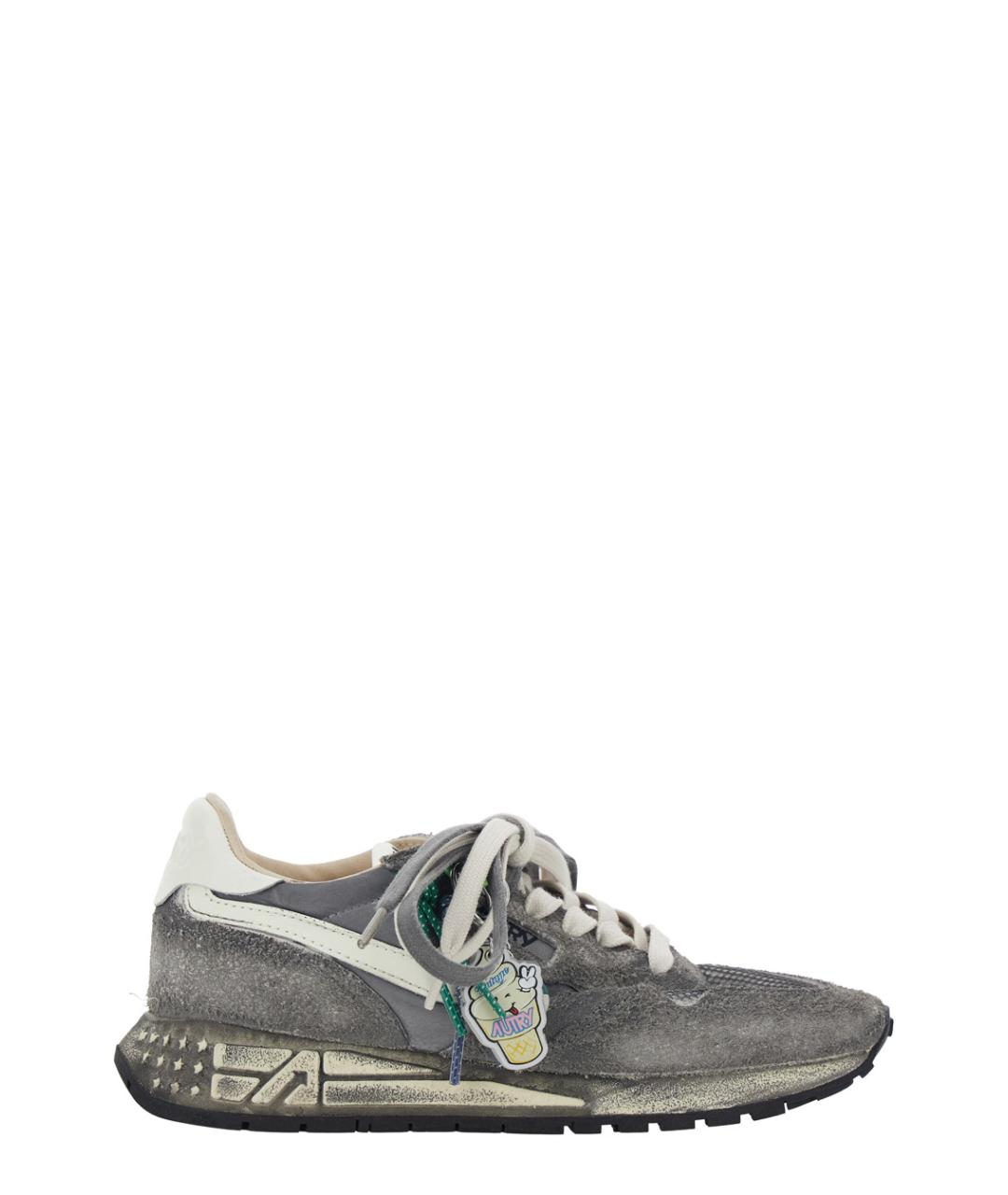 AUTRY Серые кроссовки, фото 1