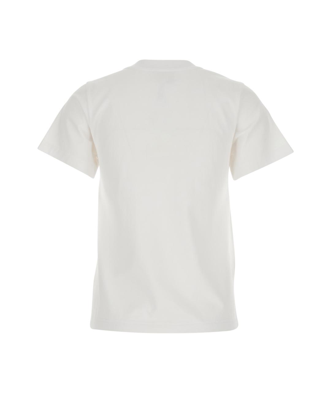 SHUSHU/TONG Белая хлопковая футболка, фото 2