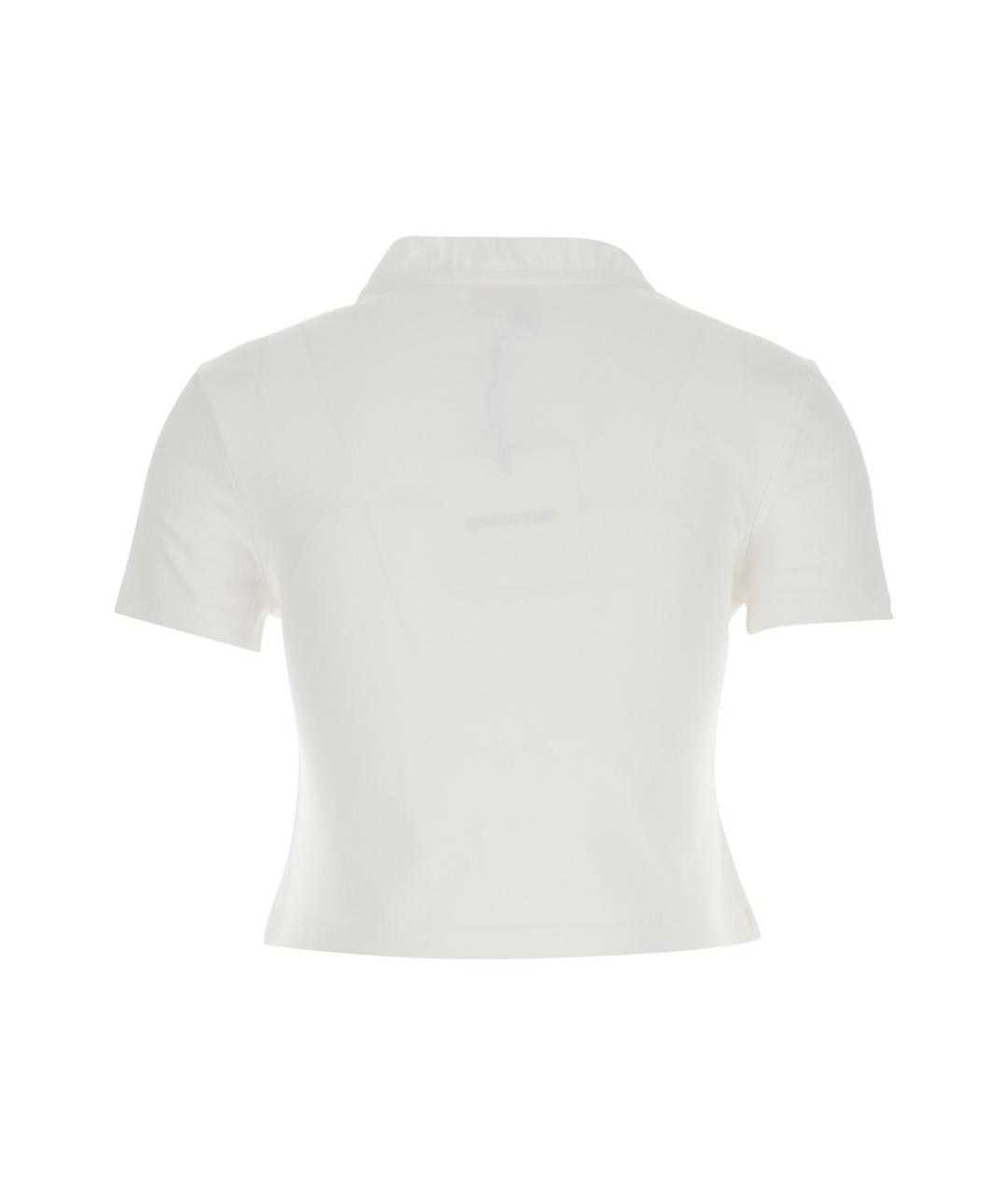 SHUSHU/TONG Белая хлопковая футболка, фото 2