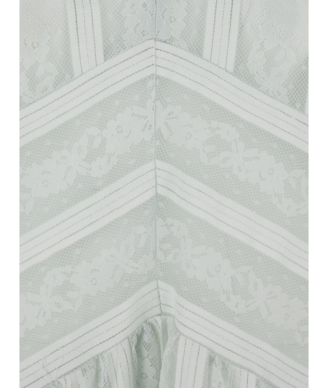 TWIN-SET Голубое полиамидовое повседневное платье, фото 3