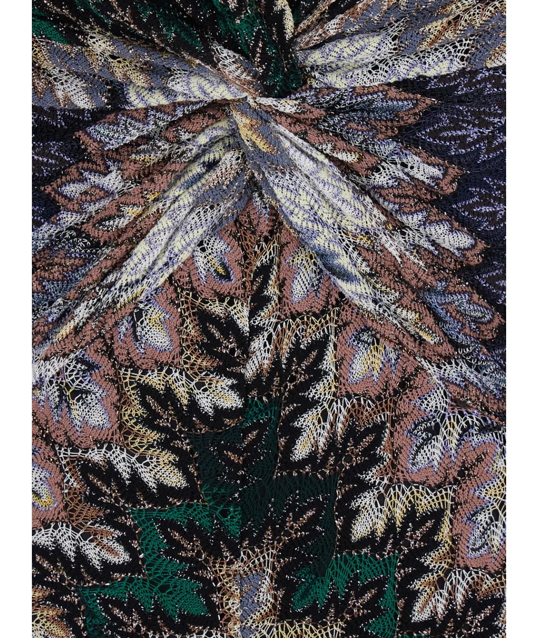 MISSONI Мульти вискозное повседневное платье, фото 3