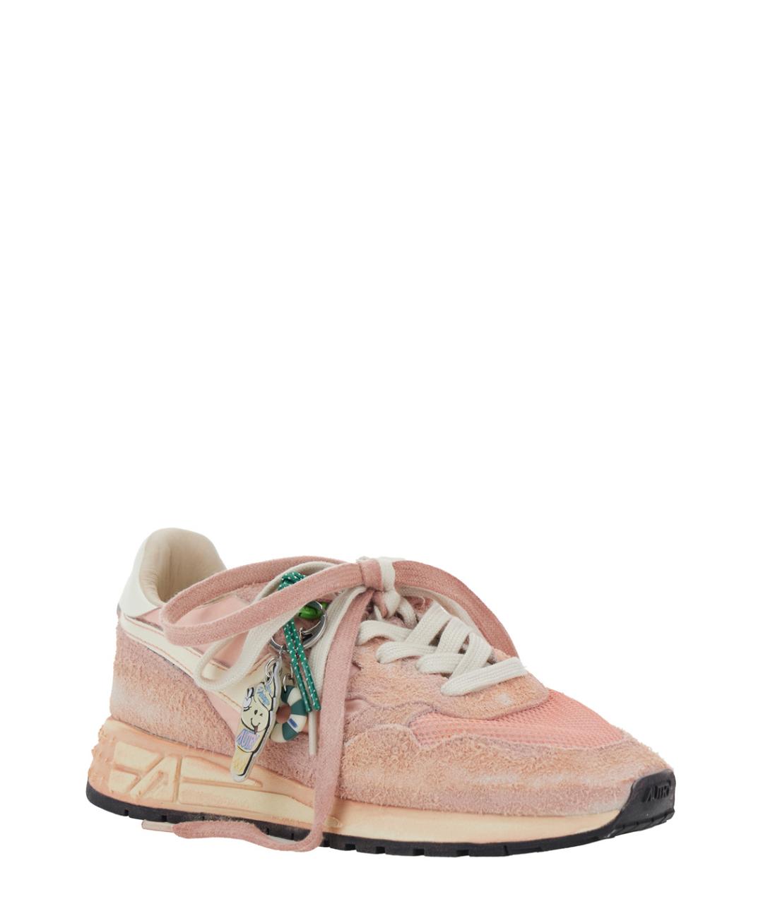 AUTRY Розовые замшевые кроссовки, фото 2