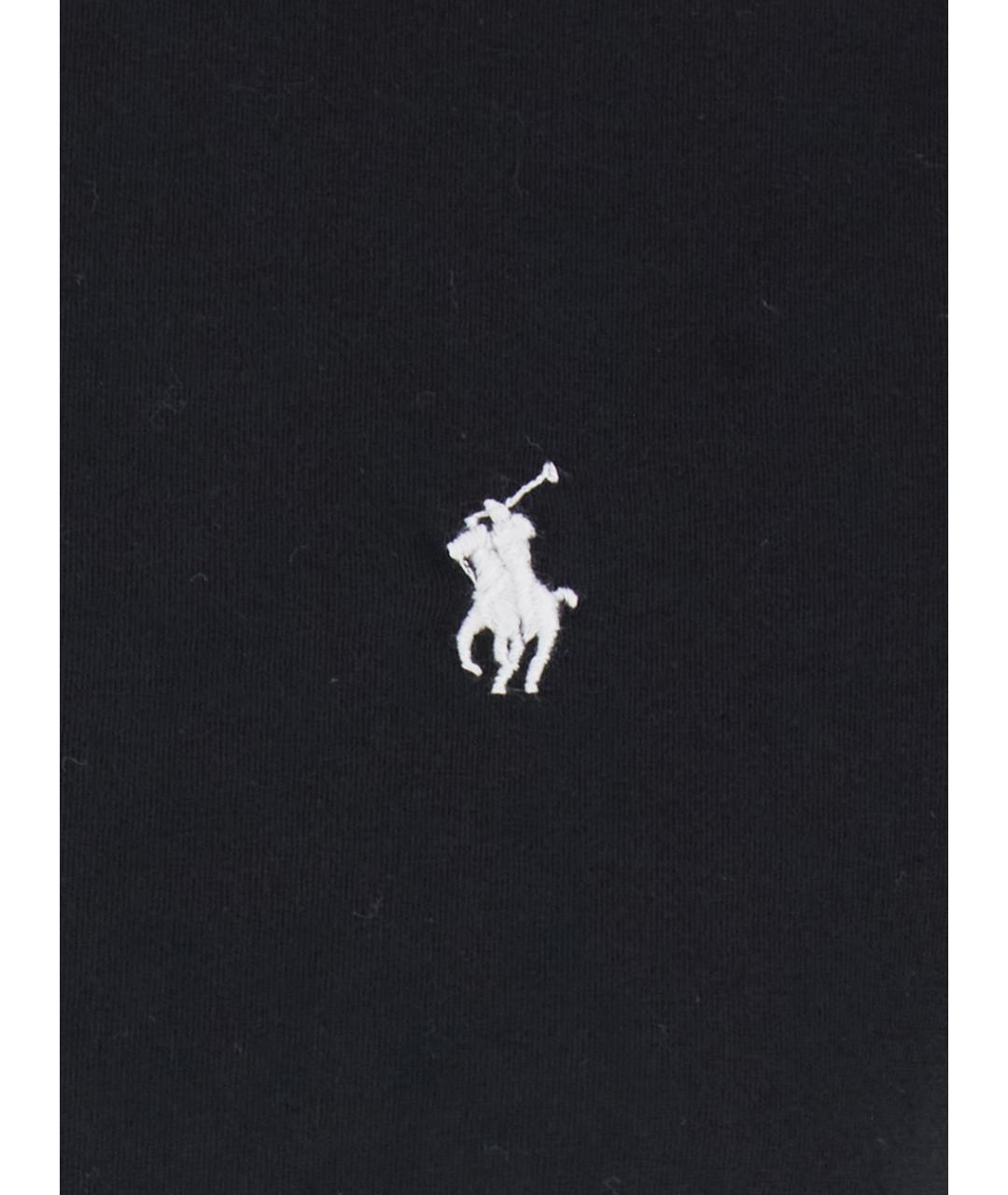 POLO RALPH LAUREN Черная хлопковая футболка, фото 3