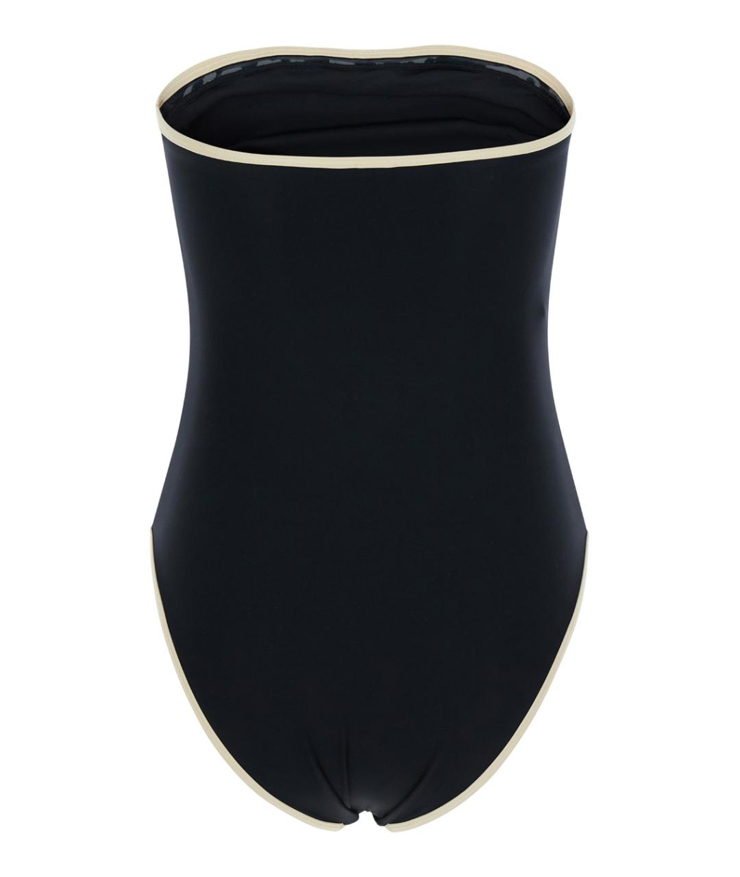 TOTEME Черный синтетический купальник, фото 2