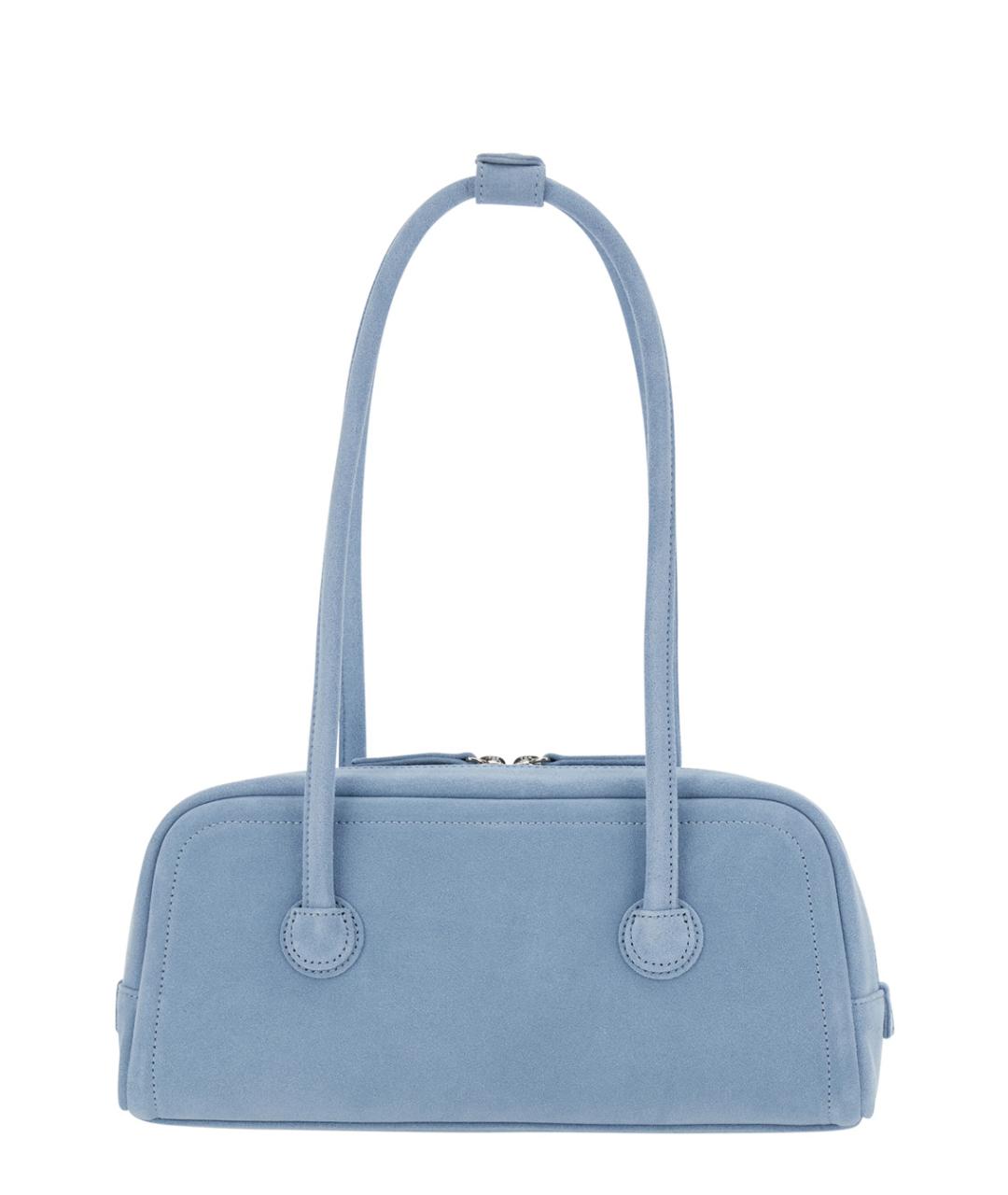 MARGESHERWOOD Голубая кожаная сумка через плечо, фото 2