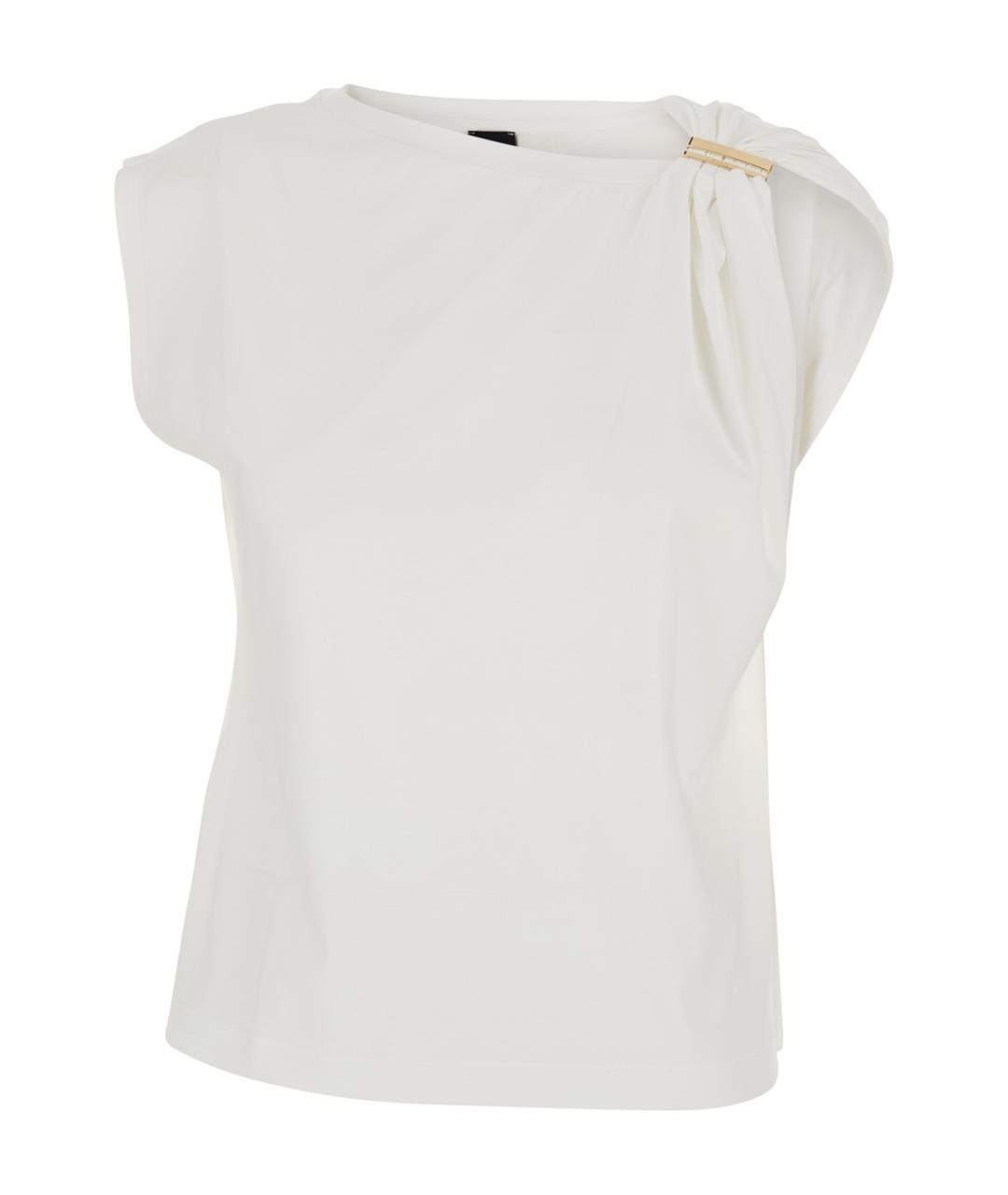 PINKO Белая хлопковая блузы, фото 1