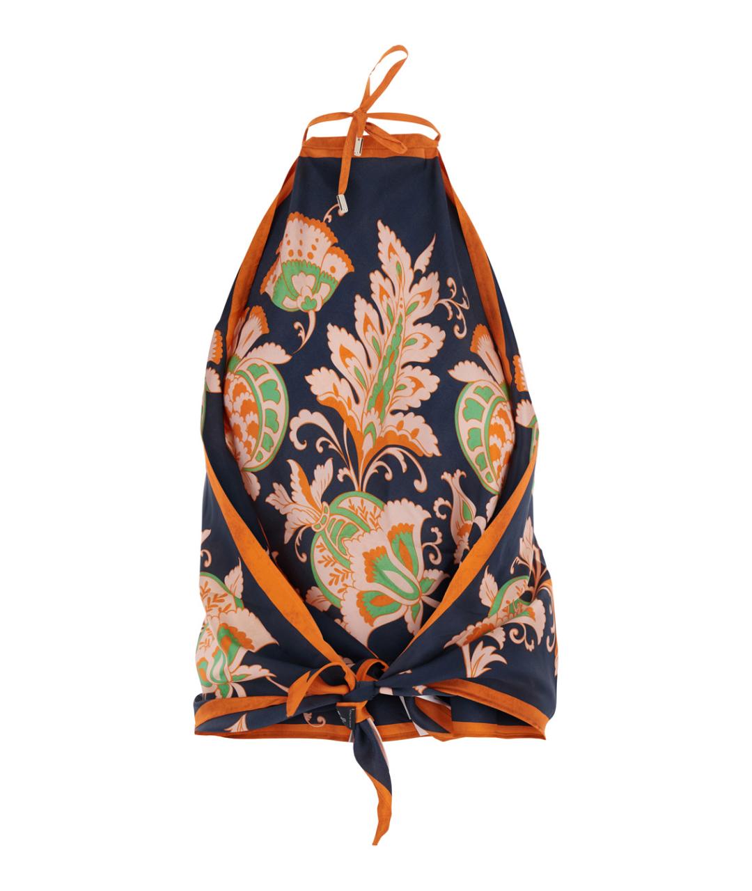 ETRO Мульти шелковая майка, фото 2