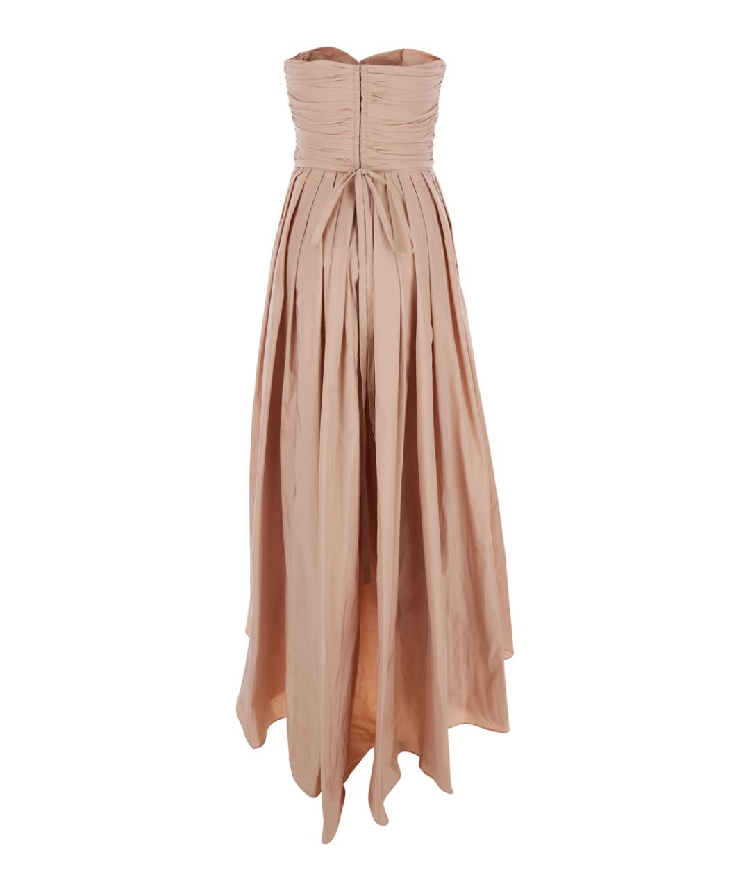 PINKO Розовое полиэстеровое вечернее платье, фото 2