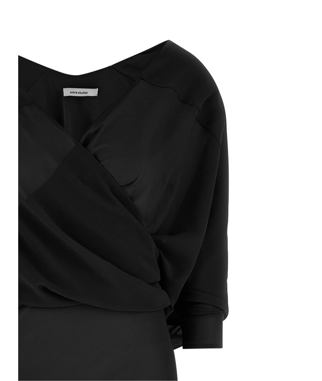 entire studios Черное полиэстеровое платье, фото 3