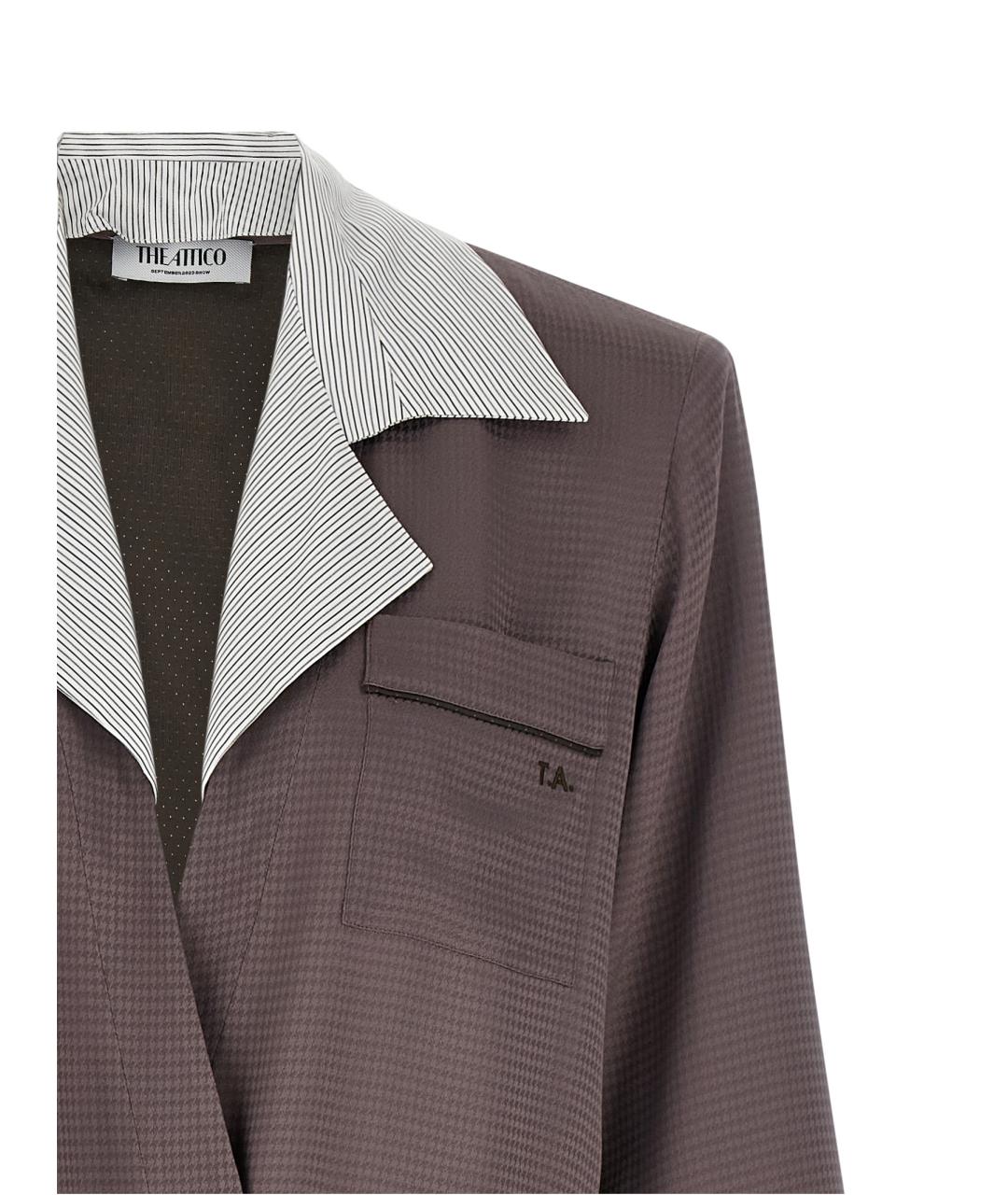 THE ATTICO Мульти вискозный жакет/пиджак, фото 3