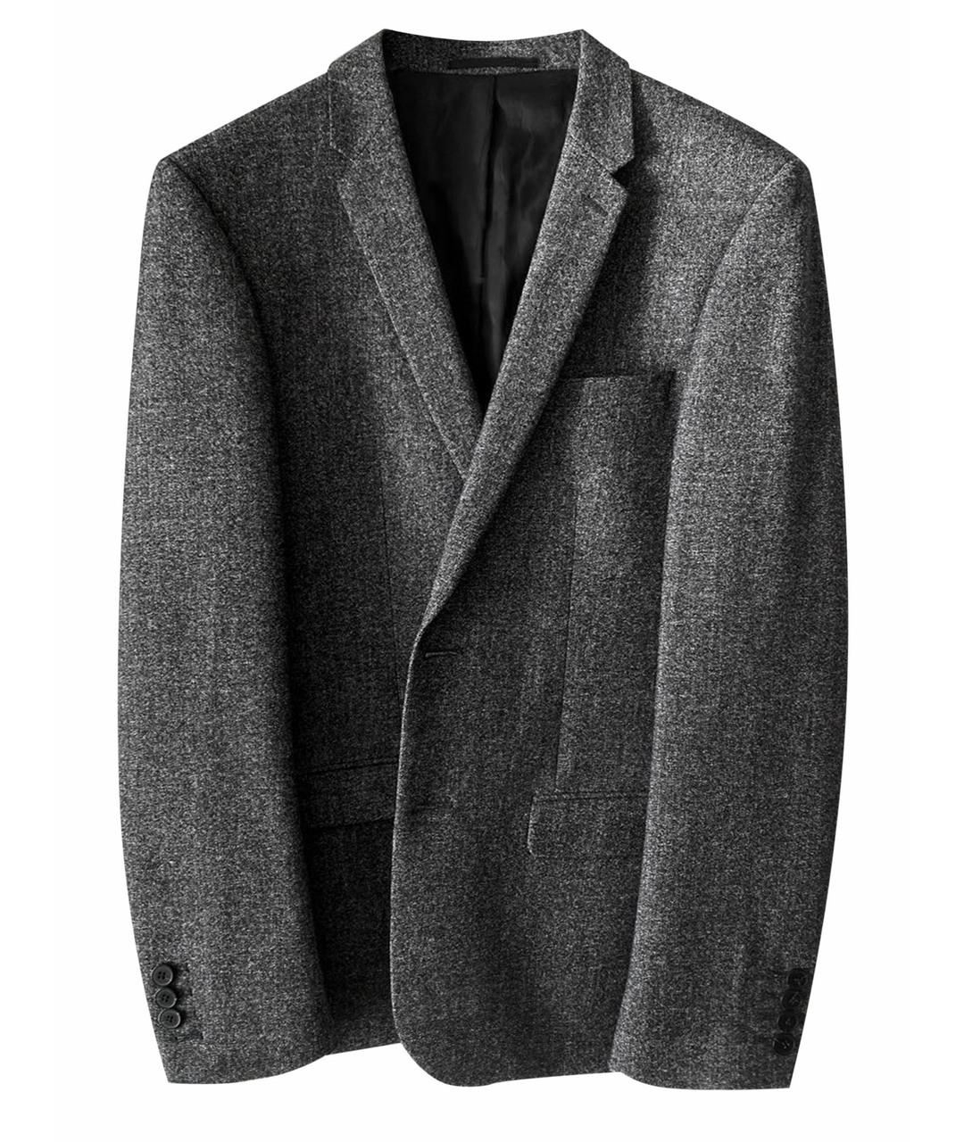 SANDRO Серый шерстяной пиджак, фото 1