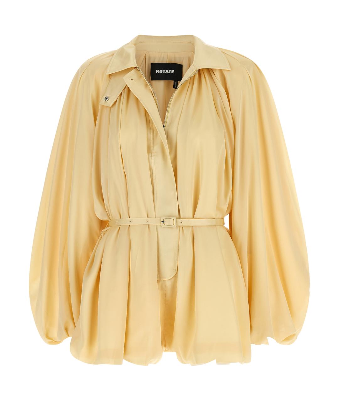 ROTATE Желтый полиэстеровый комбинезон, фото 1