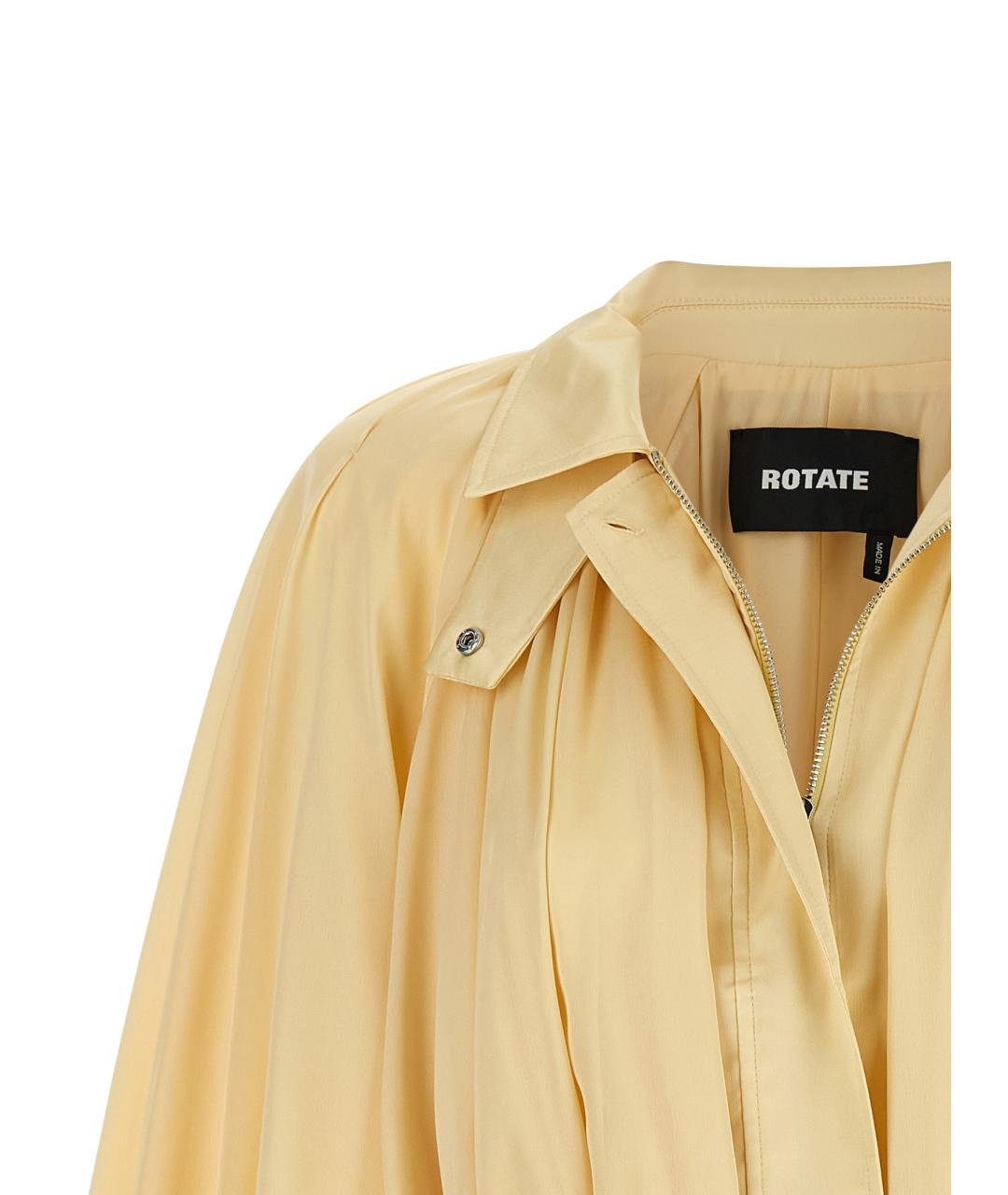 ROTATE Желтый полиэстеровый комбинезон, фото 4