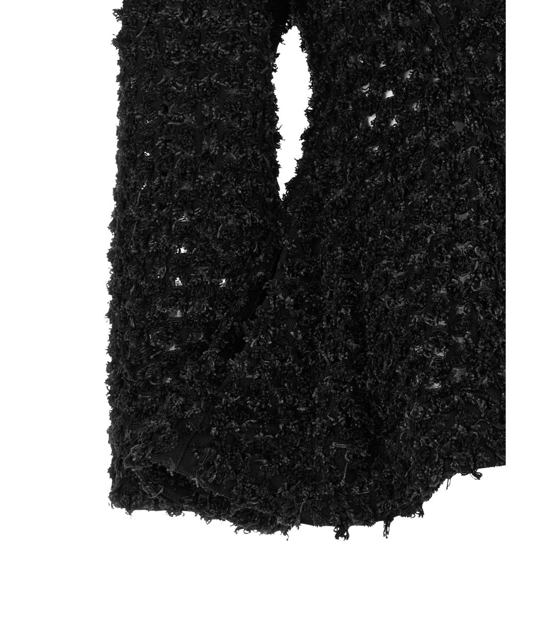 STELLA MCCARTNEY Черный хлопковый жакет/пиджак, фото 4