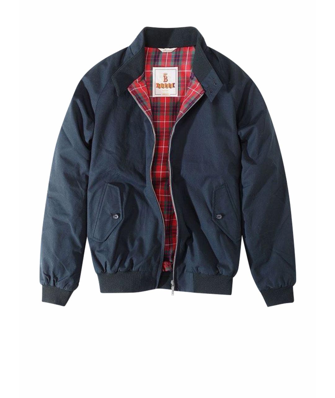 BARACUTA Темно-синяя хлопковая куртка, фото 1