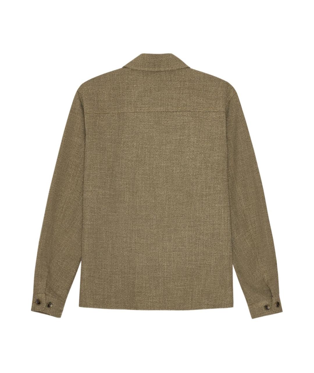 LES DEUX Зеленая полиэстеровая куртка, фото 2