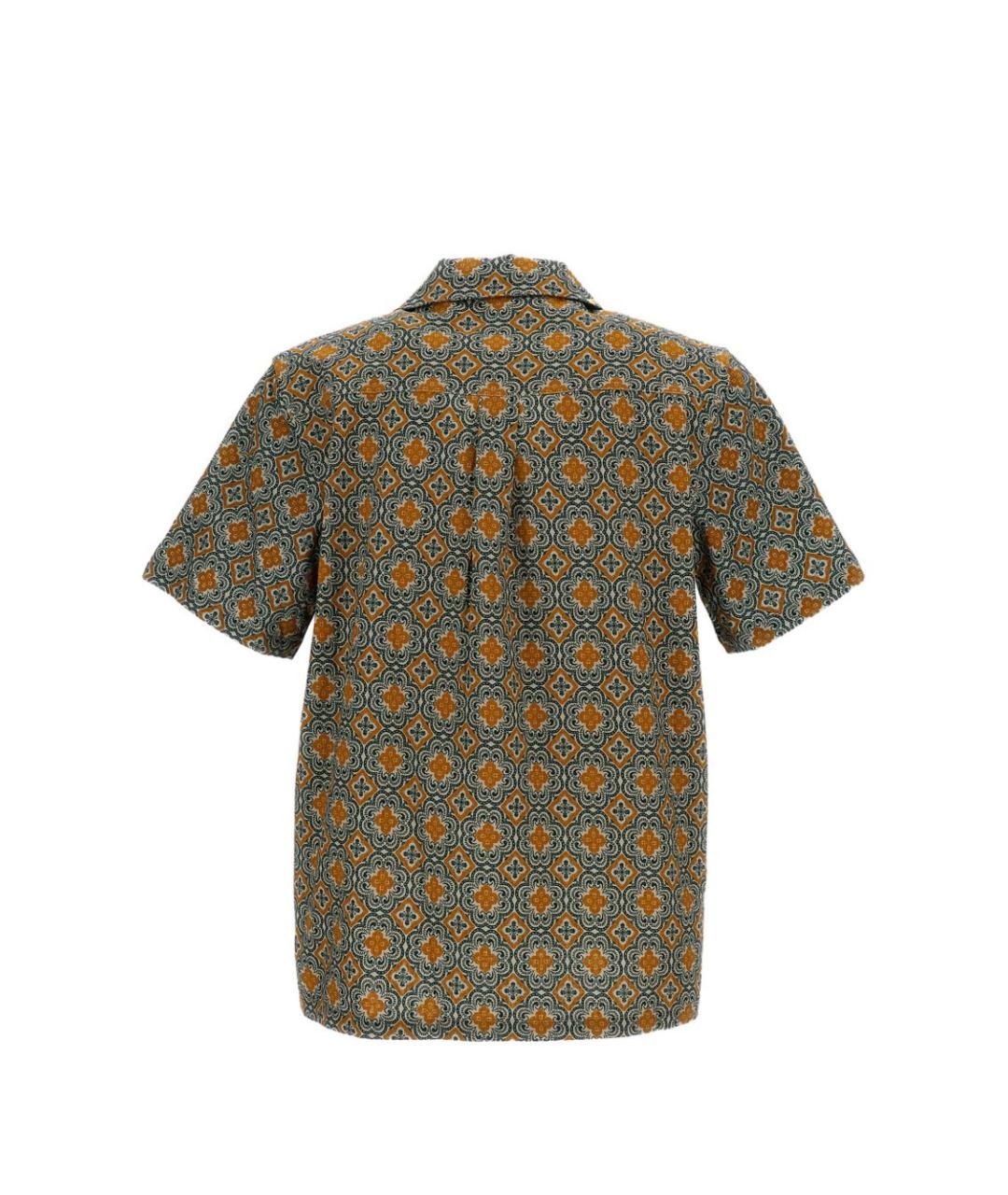 LES DEUX Зеленая хлопковая кэжуал рубашка, фото 2