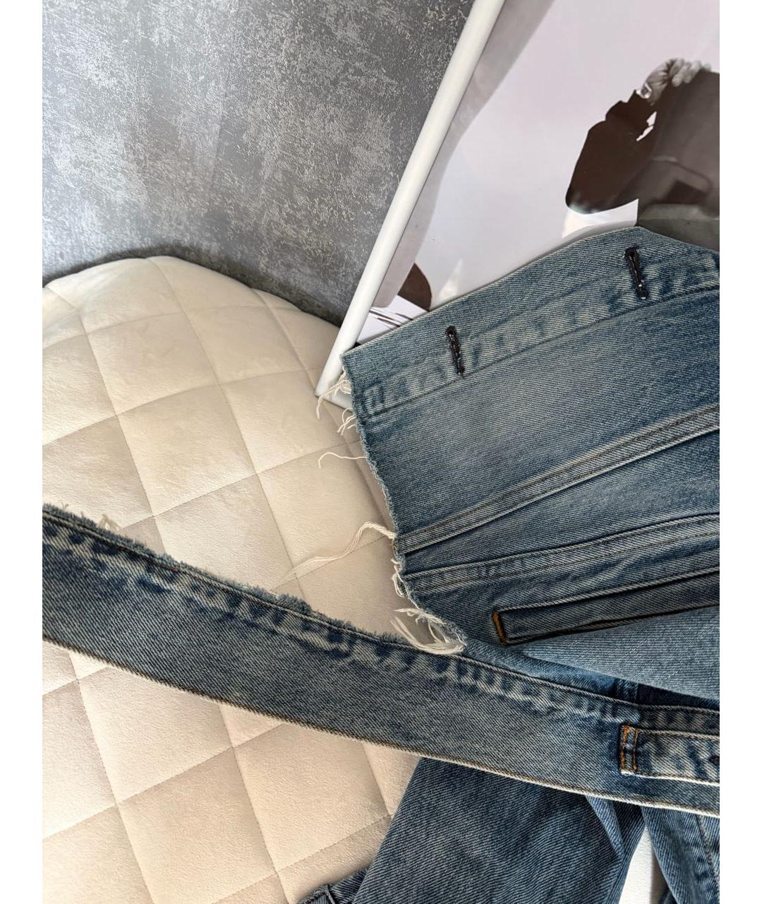 BALENCIAGA Синяя деним куртка, фото 4