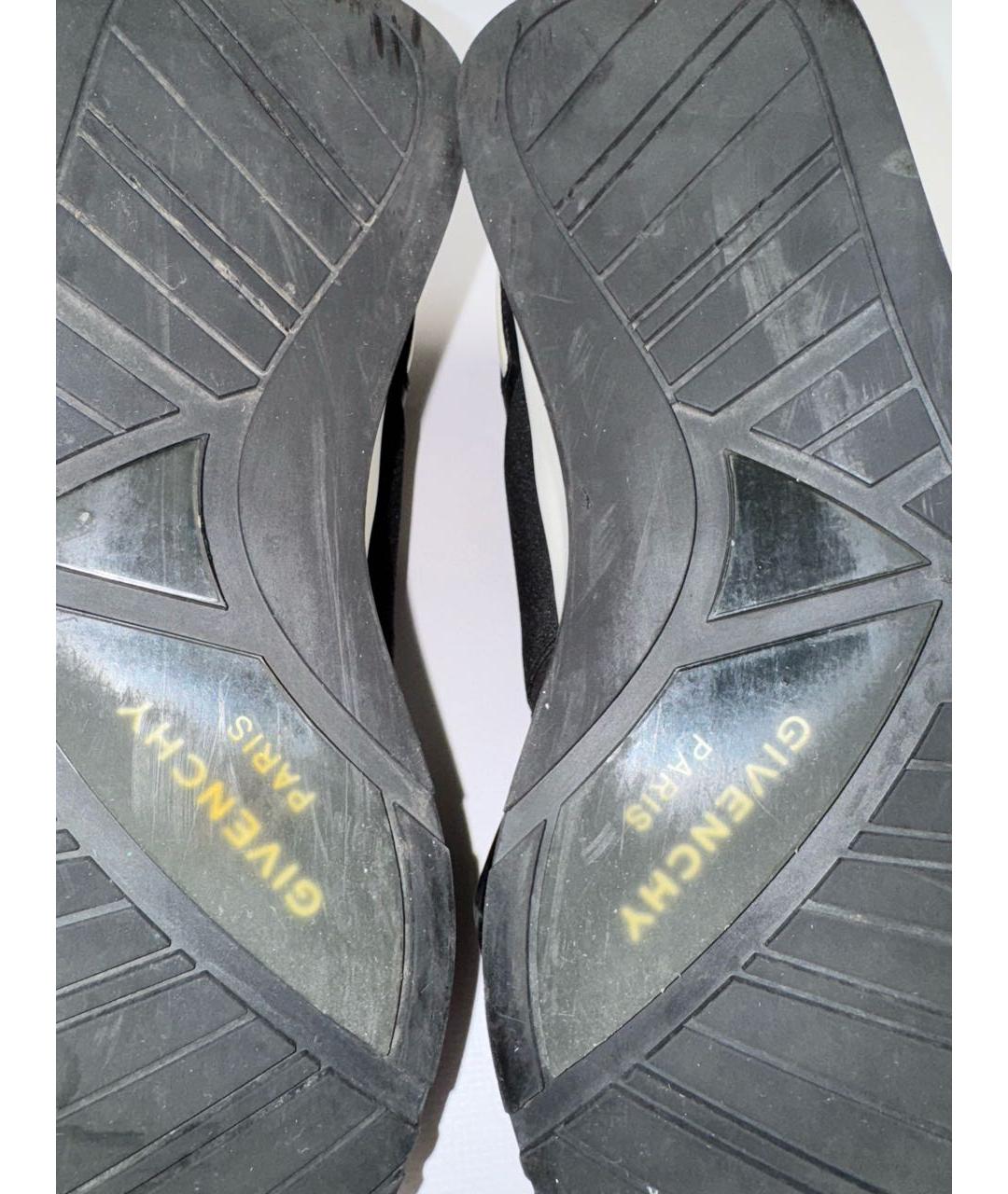 GIVENCHY Черные кожаные кроссовки, фото 7