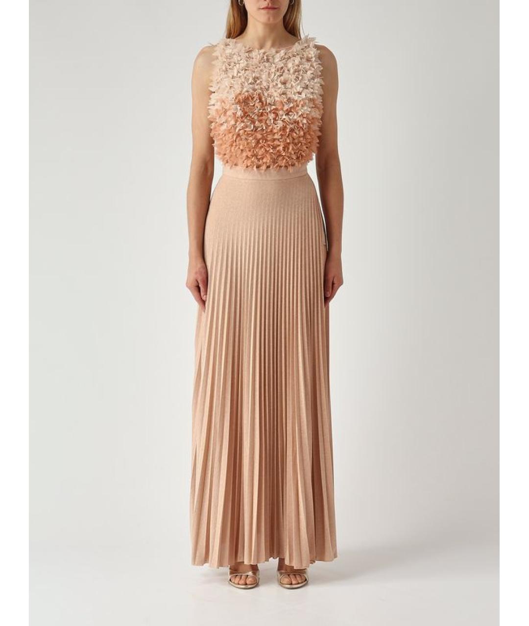 ELISABETTA FRANCHI Вискозное вечернее платье, фото 3