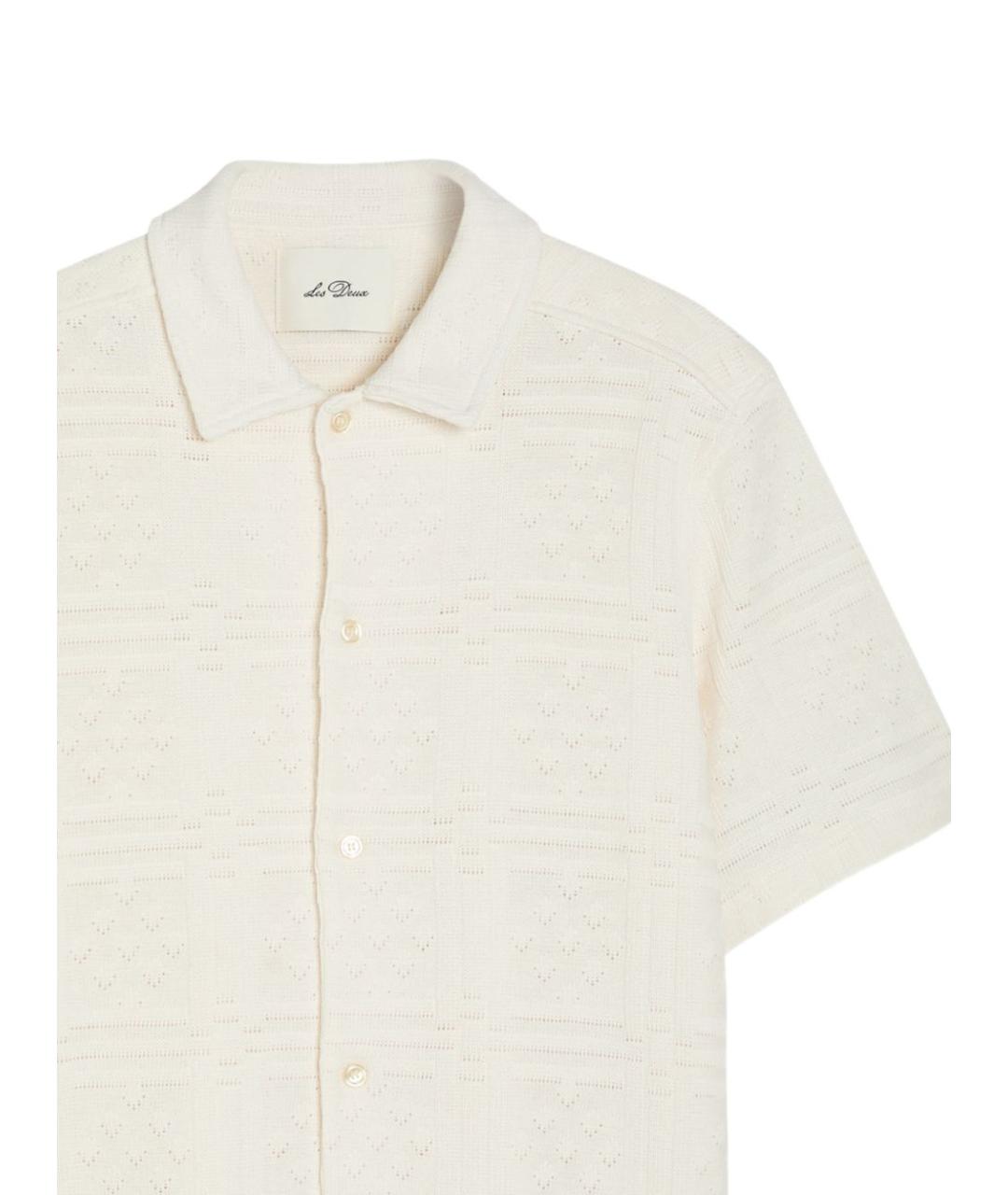 LES DEUX Хлопковое поло с коротким рукавом, фото 2