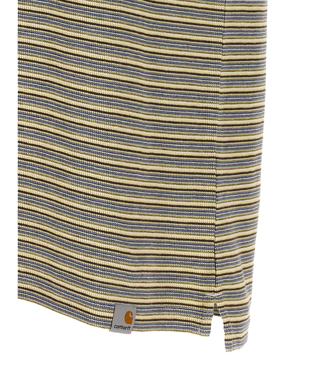 CARHARTT WIP Мульти хлопковое поло с коротким рукавом, фото 4