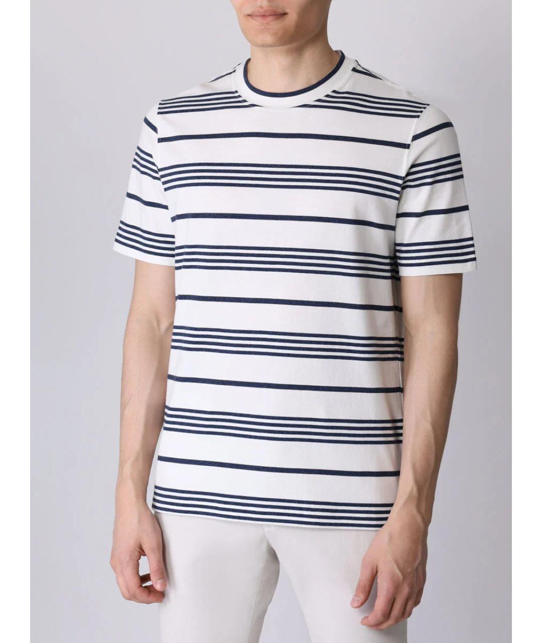 BRUNELLO CUCINELLI Мульти хлопковая футболка, фото 2