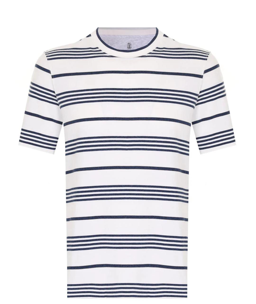 BRUNELLO CUCINELLI Мульти хлопковая футболка, фото 1