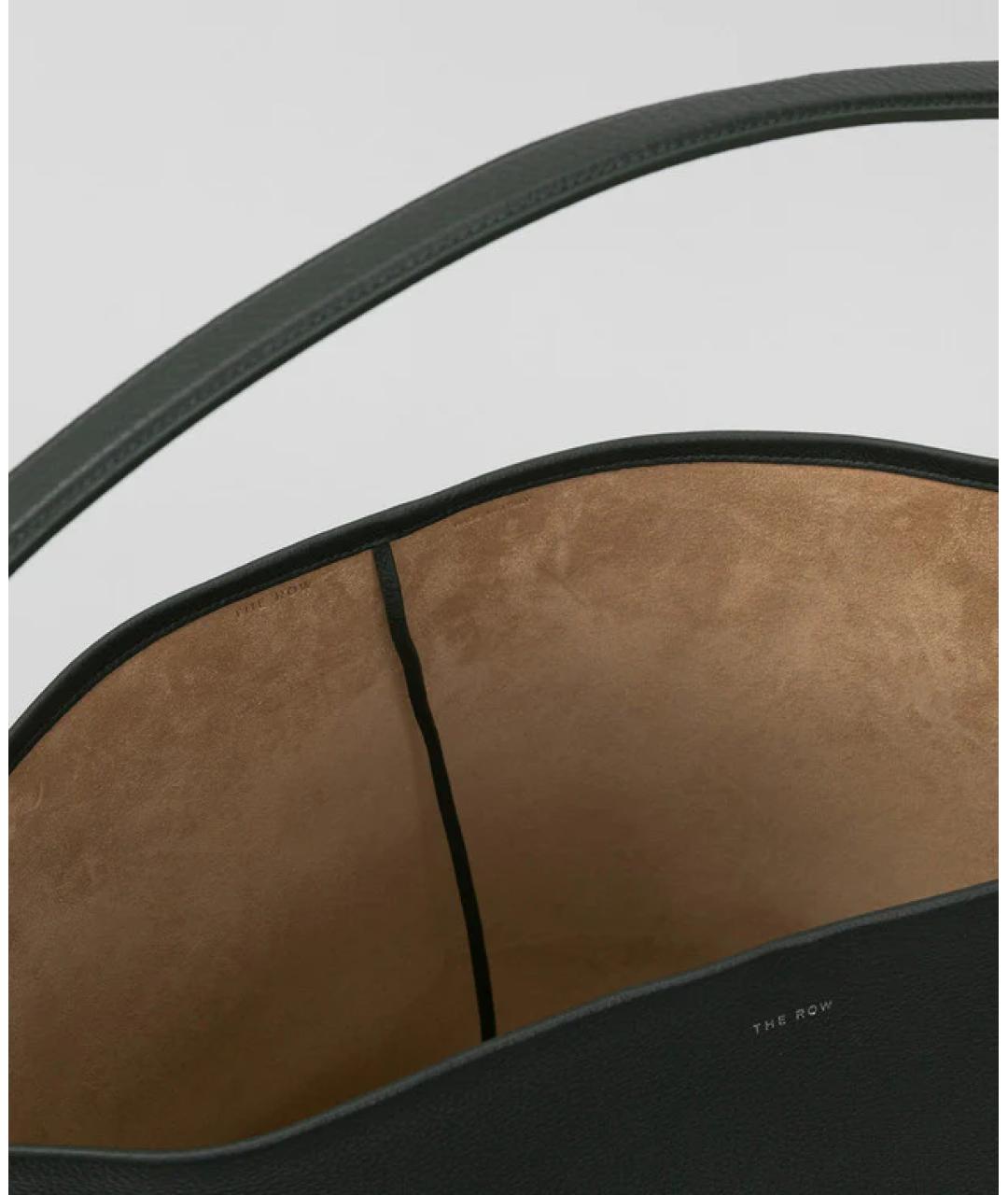 THE ROW Черная кожаная сумка тоут, фото 3
