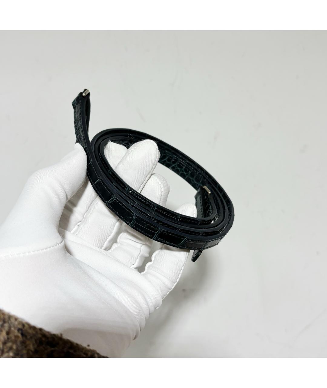 HERMES Зеленая кожаная сумка через плечо, фото 7