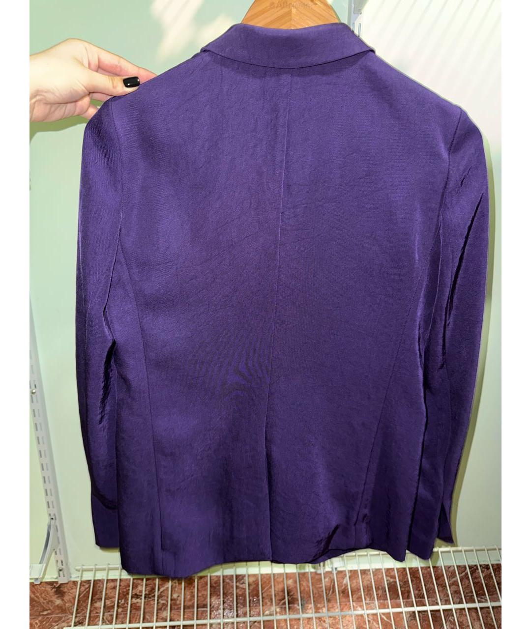 SANDRO Фиолетовый жакет/пиджак, фото 2