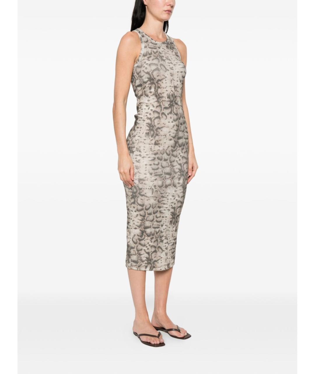 PINKO Мульти хлопковое повседневное платье, фото 5