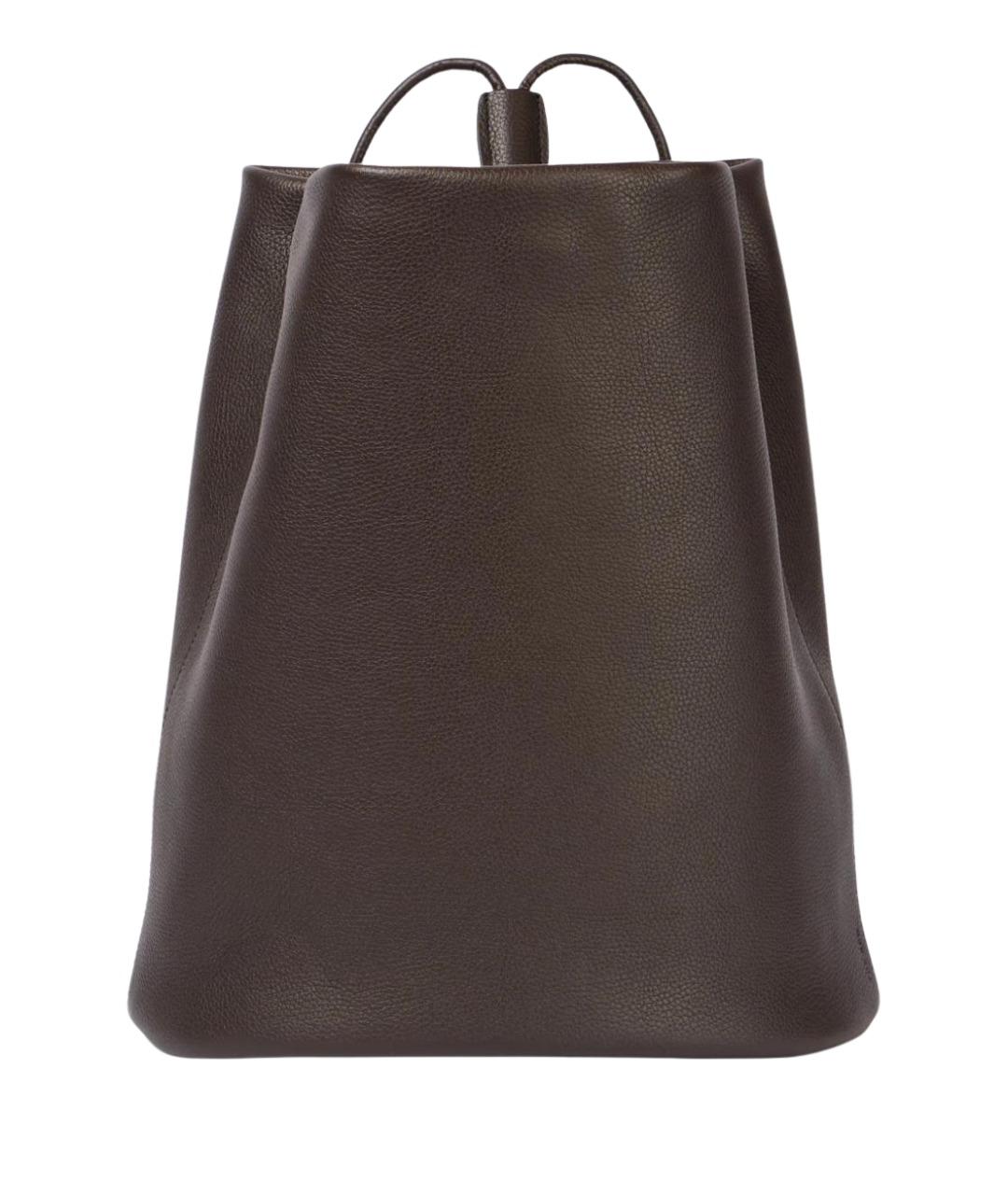 THE ROW Коричневый кожаный рюкзак, фото 1