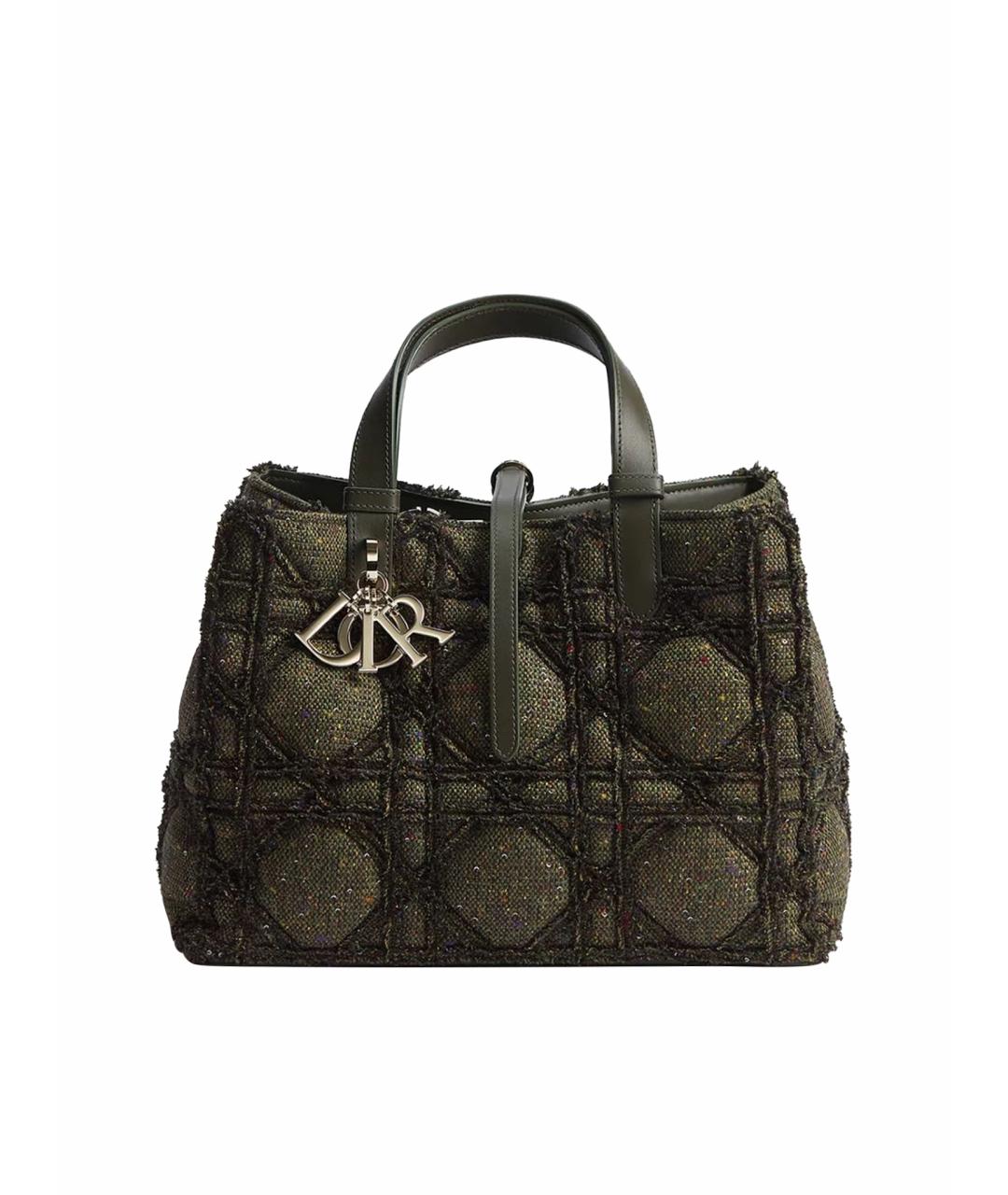 CHRISTIAN DIOR Хаки сумка тоут, фото 5