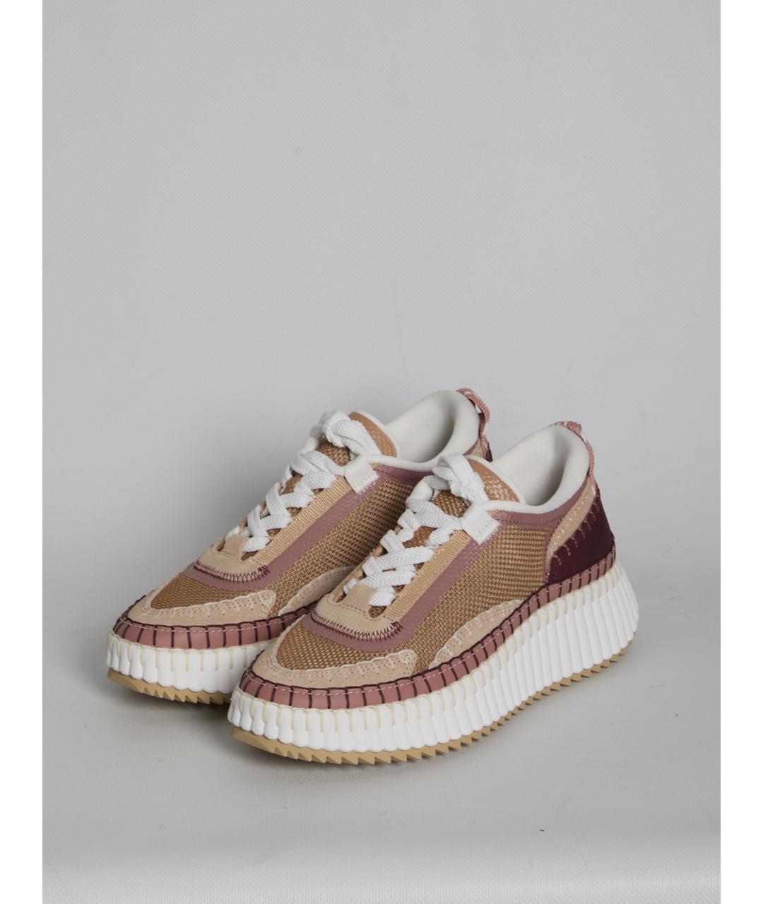 CHLOE Мульти текстильные кроссовки, фото 2