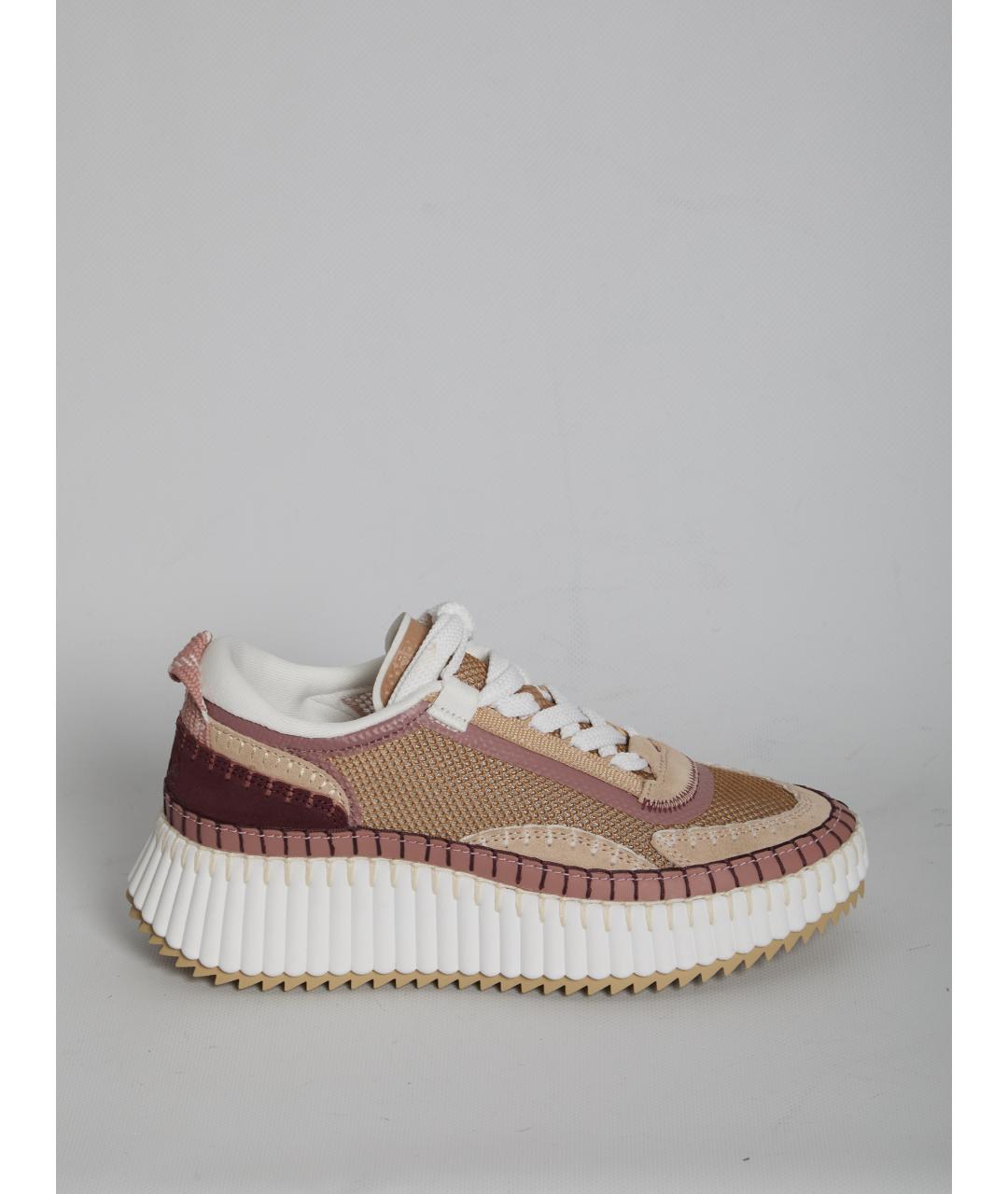 CHLOE Мульти текстильные кроссовки, фото 6