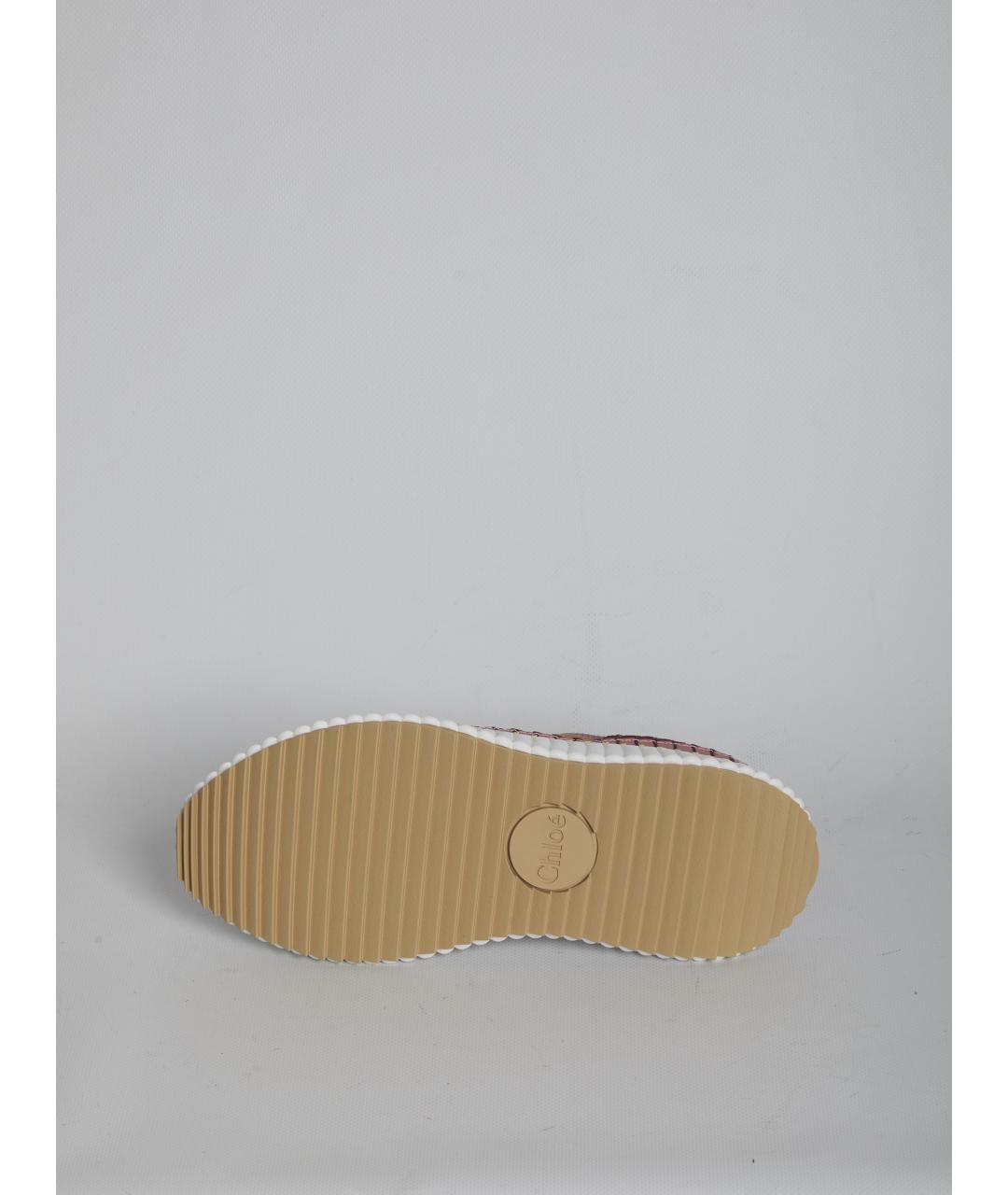 CHLOE Мульти текстильные кроссовки, фото 4