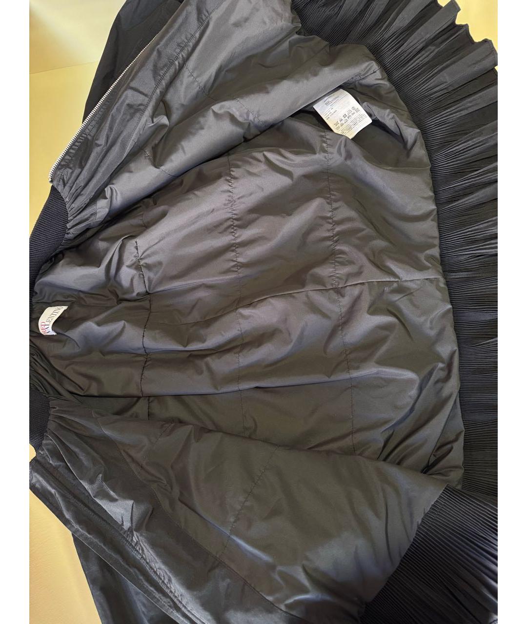 RED VALENTINO Черная полиэстеровая куртка, фото 8