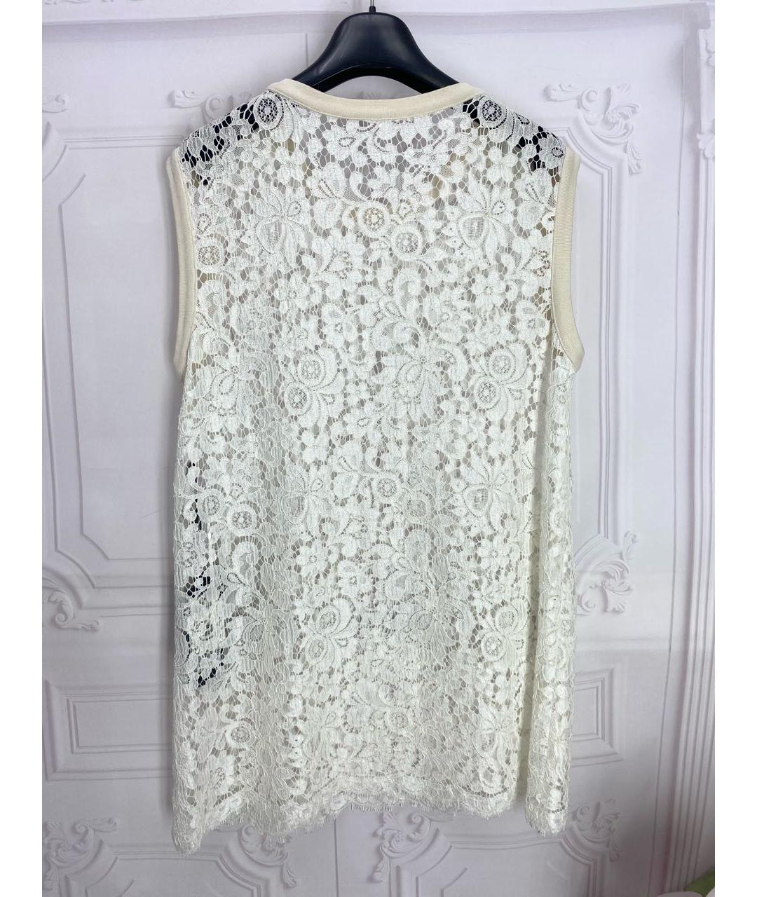 DOLCE&GABBANA Белая вискозная блузы, фото 2