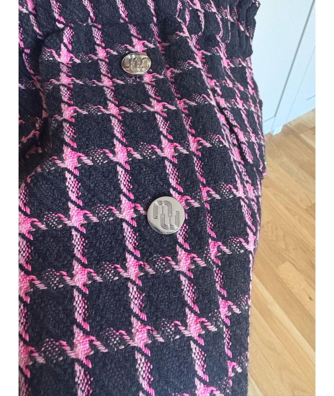 MAJE Антрацитовый шерстяной сарафан, фото 6