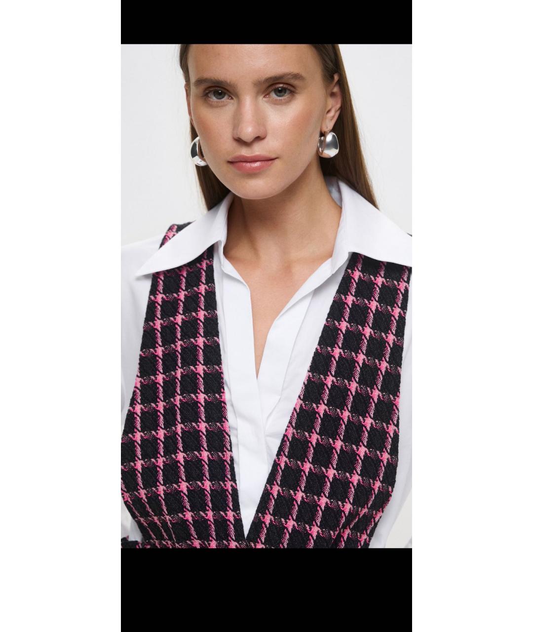 MAJE Антрацитовый шерстяной сарафан, фото 4