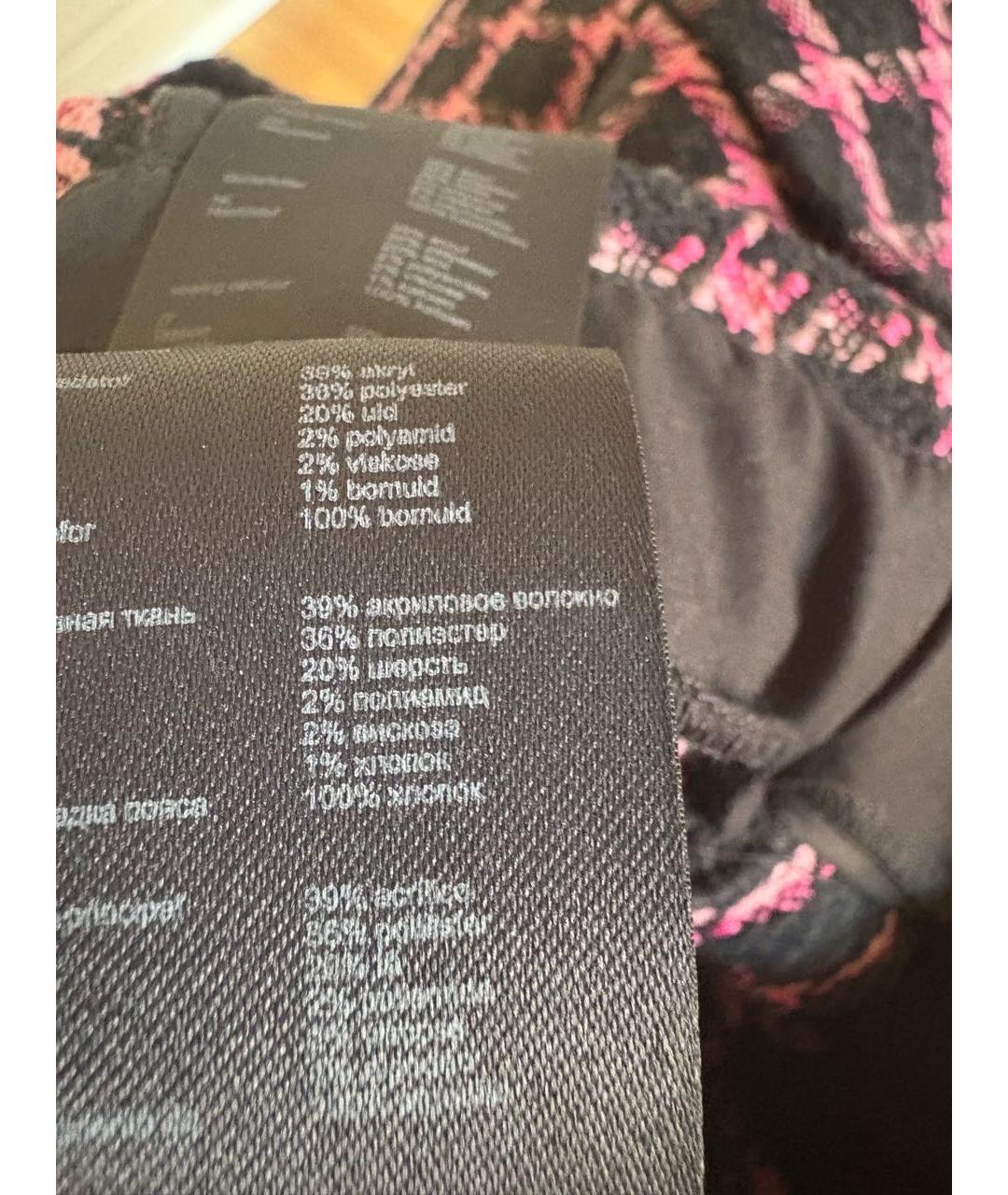 MAJE Антрацитовый шерстяной сарафан, фото 8