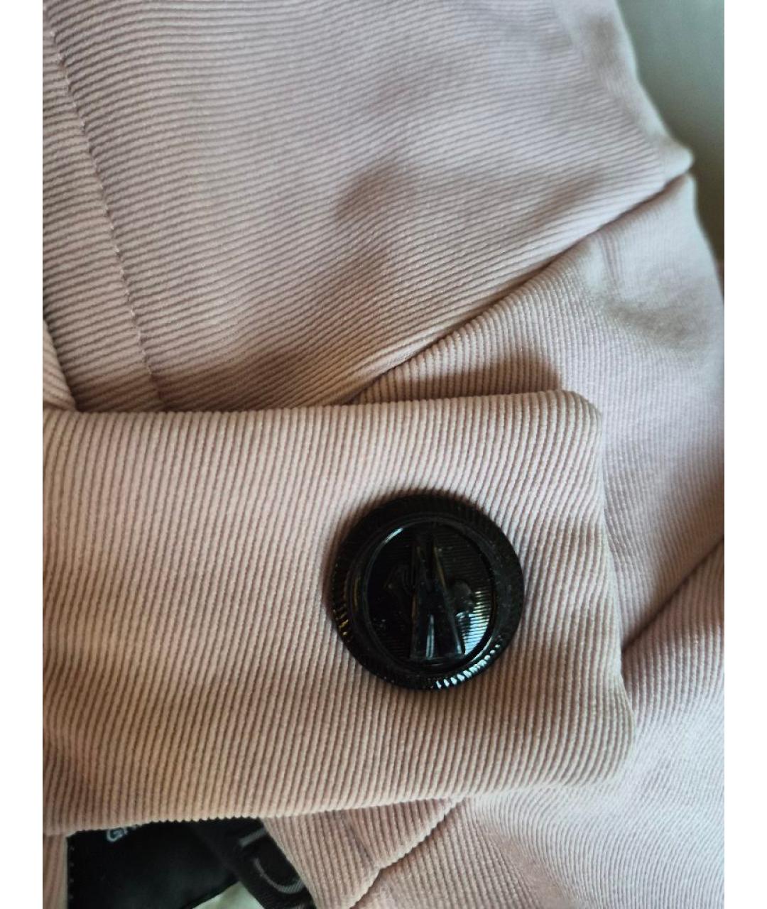 MONCLER GRENOBLE Розовая полиамидовая куртка, фото 4