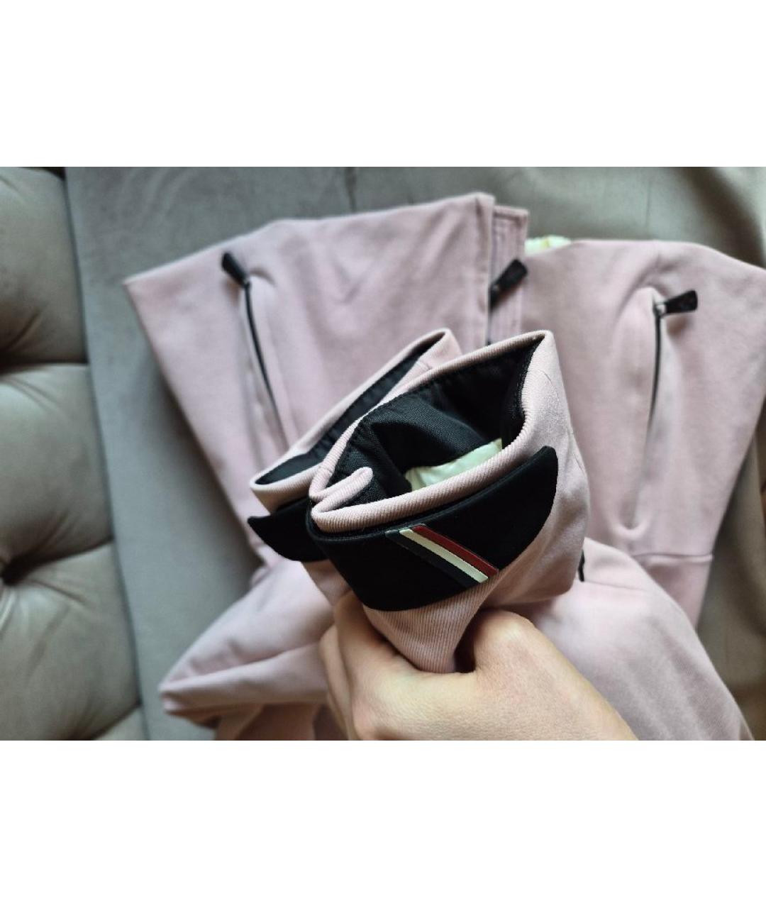 MONCLER GRENOBLE Розовая полиамидовая куртка, фото 8